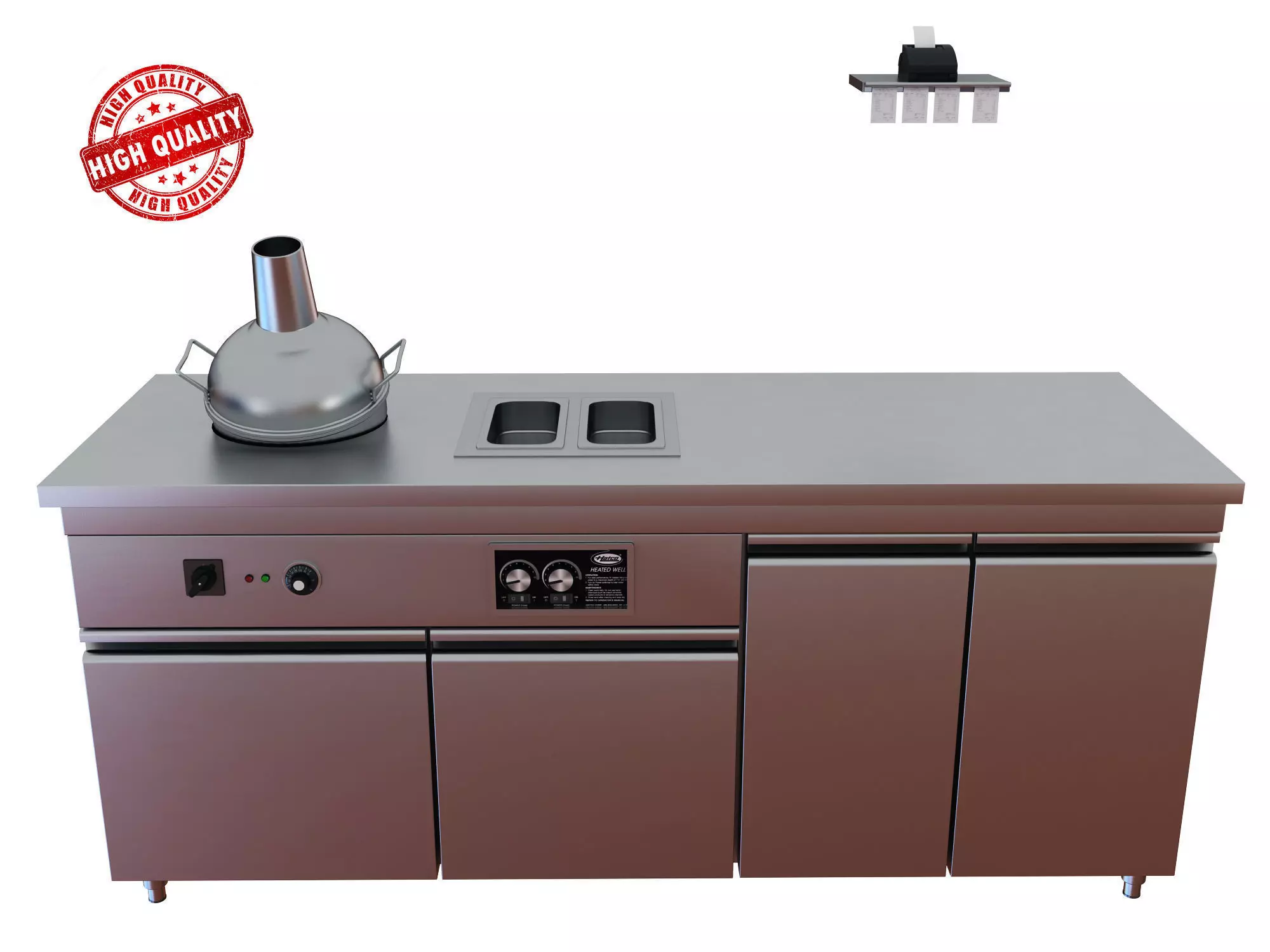 Food Well 3D model_0