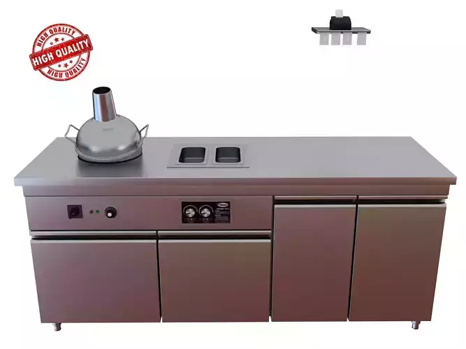 Food Well 3D model