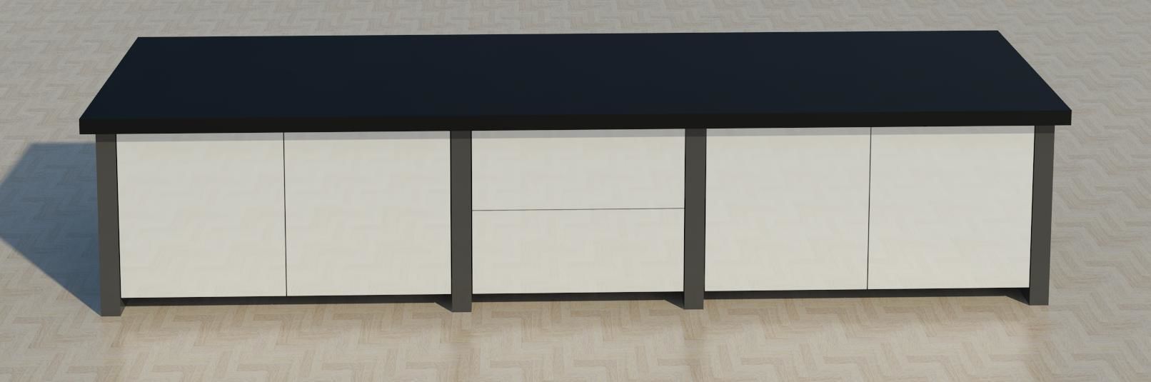 TV table 3D model_1