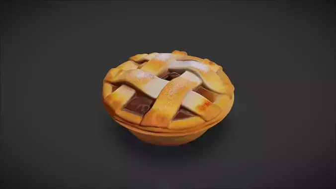 Mini Apple Pie 3D model
