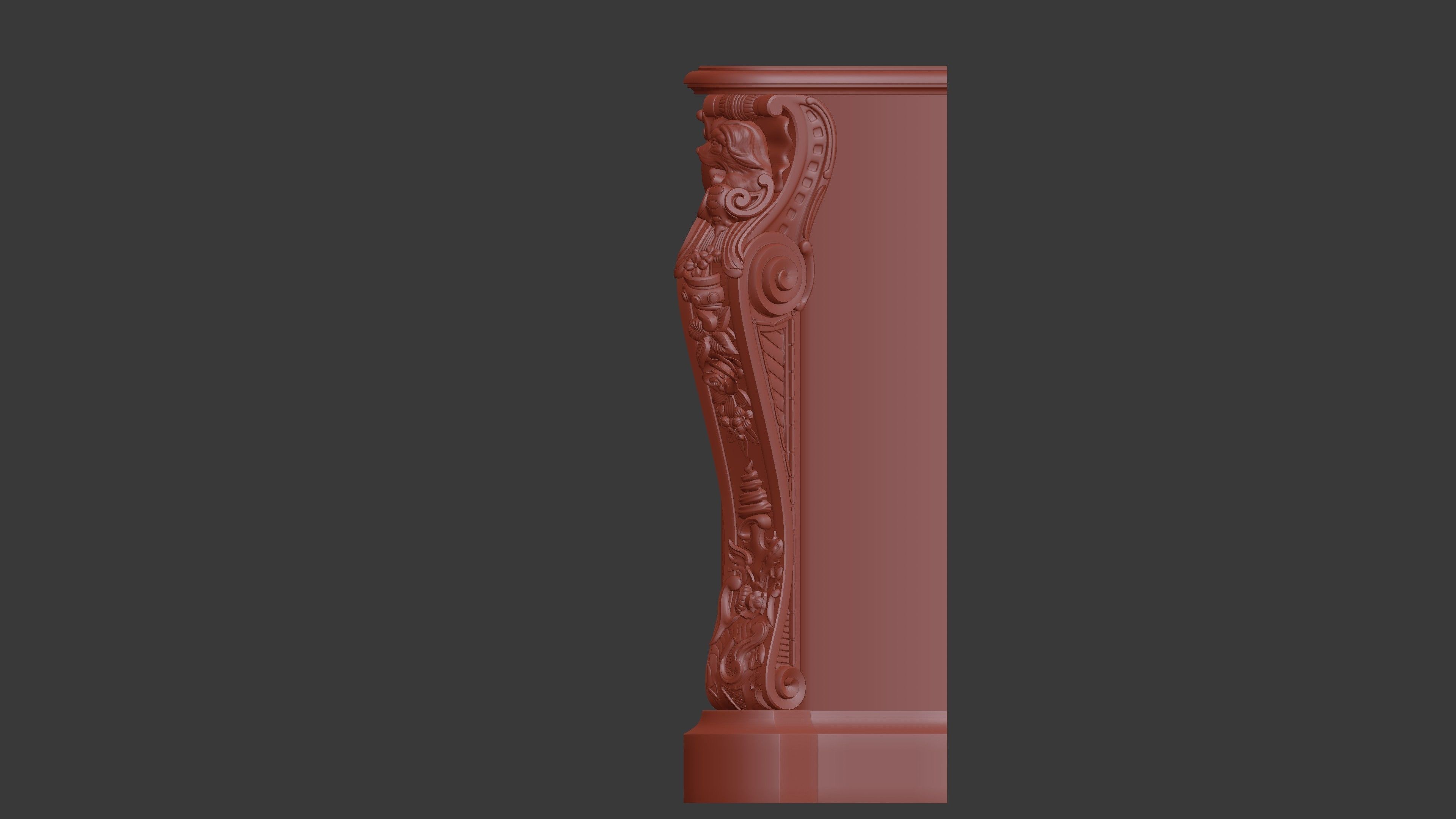 Fireplace 3D model_5