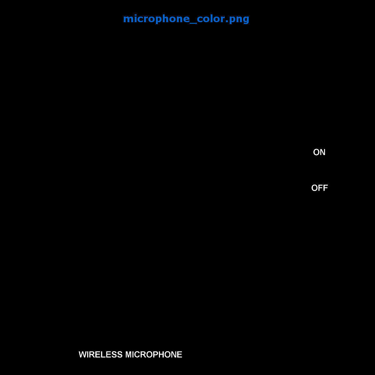 Wireless Microphone 3D model_9