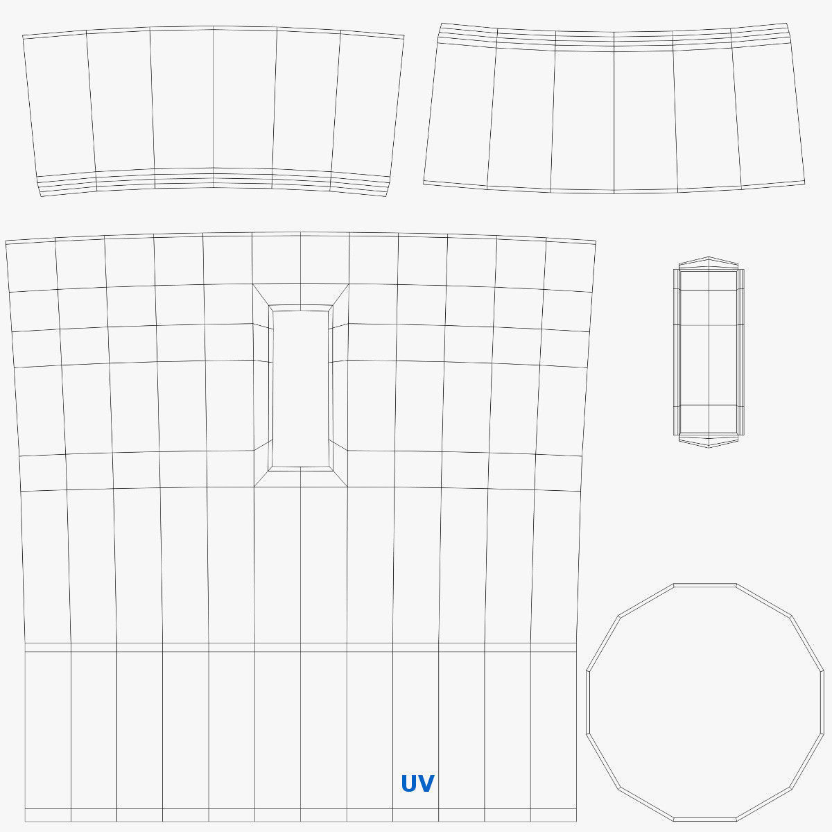 Wireless Microphone 3D model_8