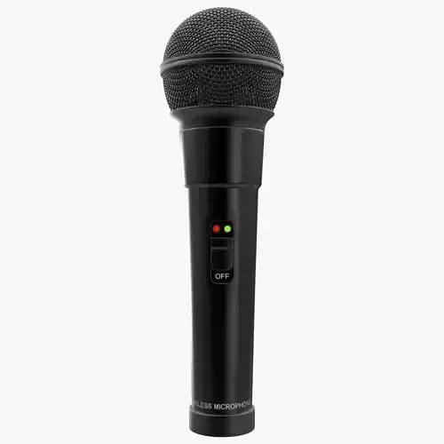 Wireless Microphone 3D model