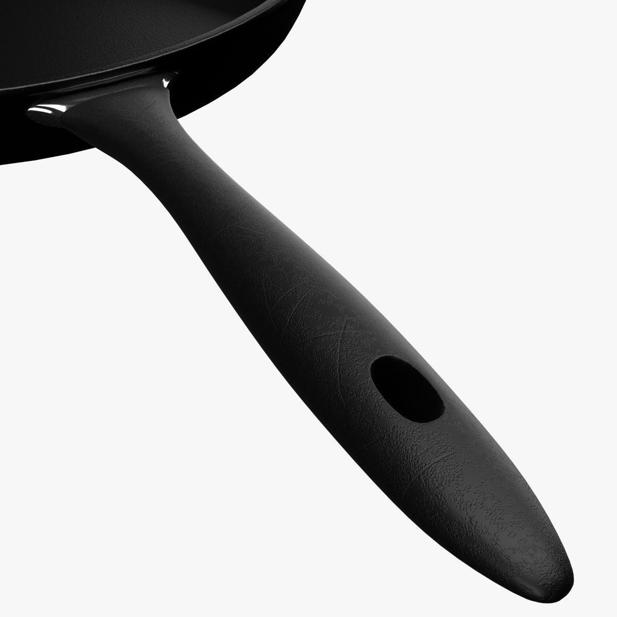 Frying Pan 3D model_3