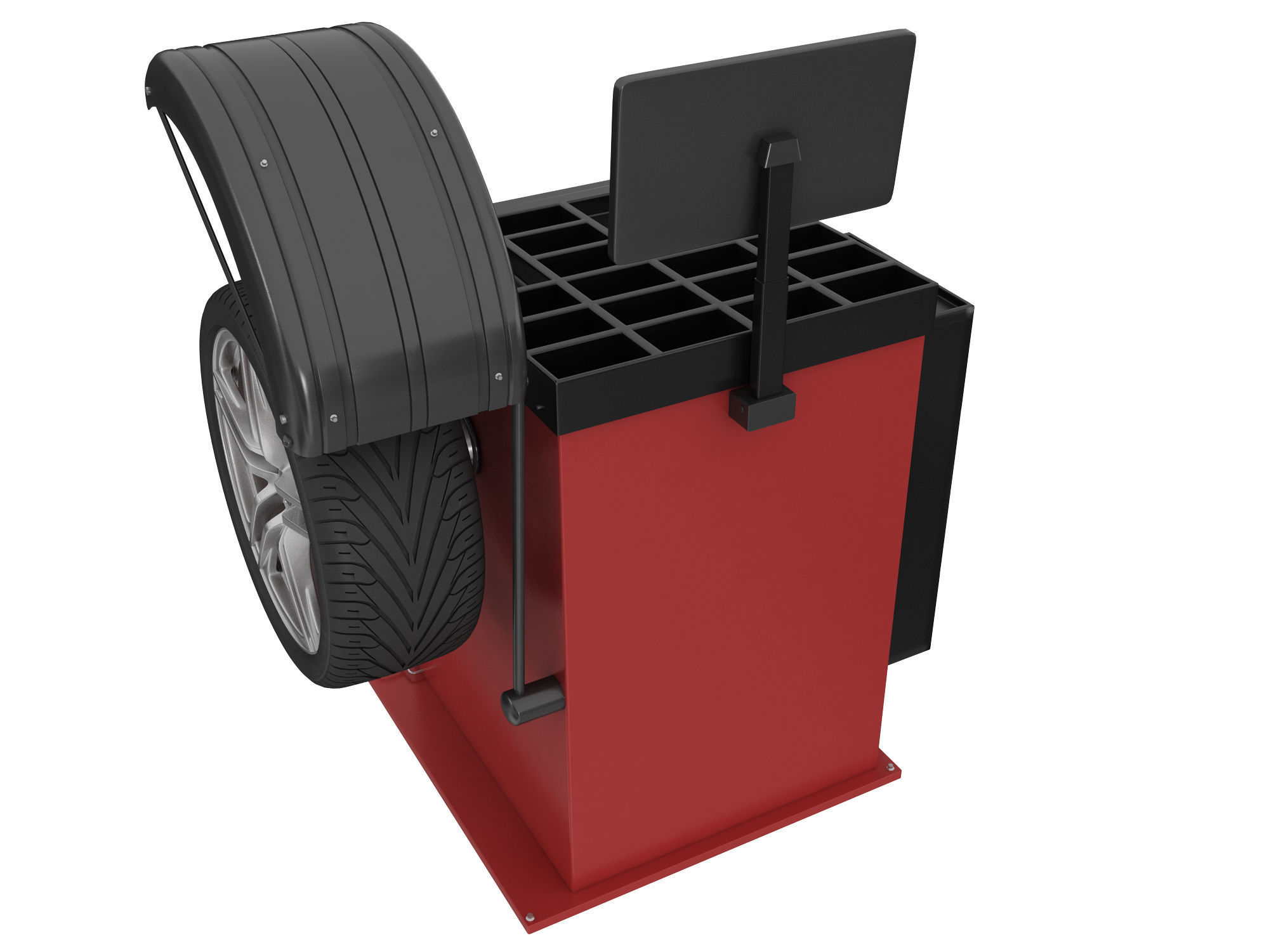 Wheel Balancer 3D model_2