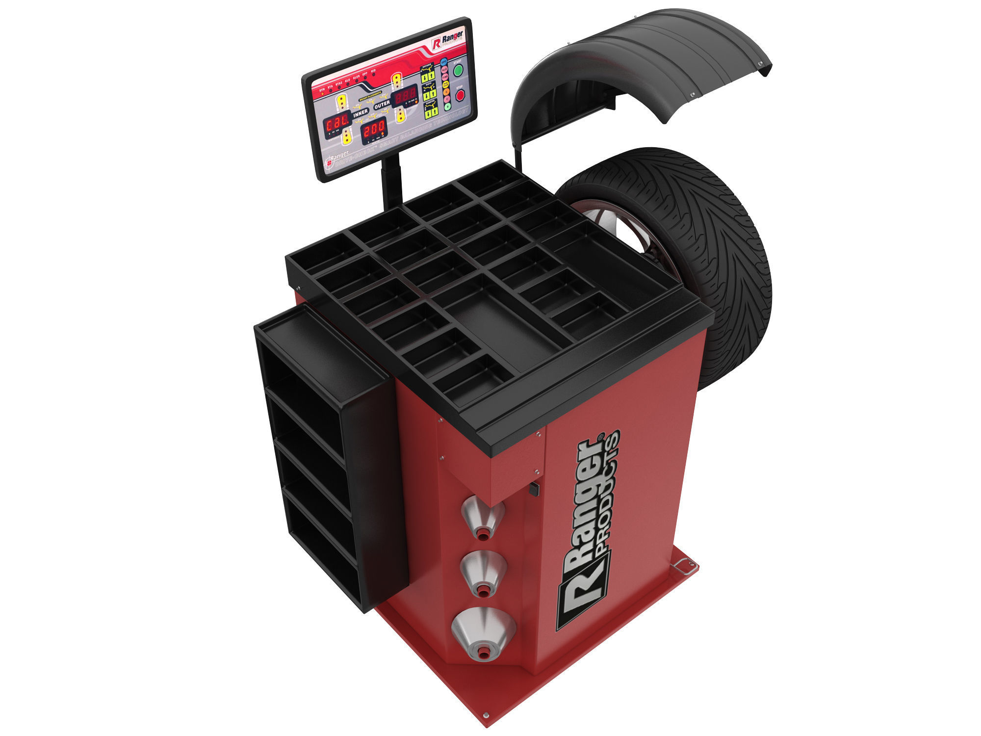 Wheel Balancer 3D model_3