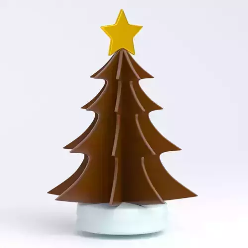 christmas tree table show piece chocolate