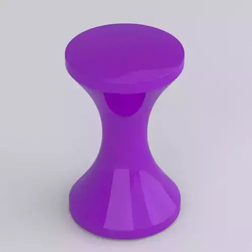 Tam Tam Pop Stool plastic purple