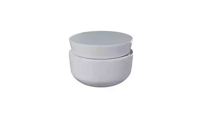 Modern Cosmetic Cream Jar Model Skincare Packaging Container