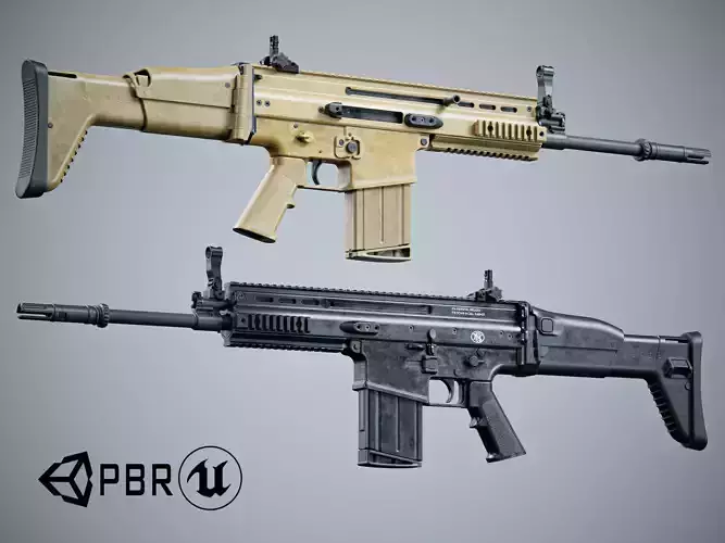 MK 17 FN SCAR-H modular