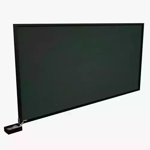 Chalkboard blackboard 3D model