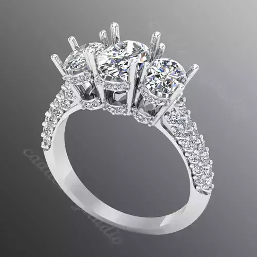 Ring ri1244 3D print model