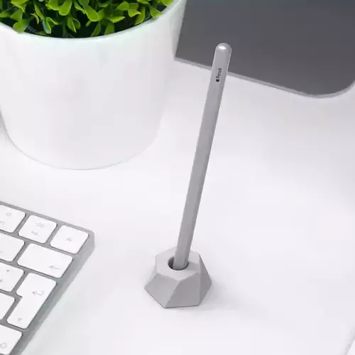 Single Pen Stand Apple Pencil Stand 3D print model