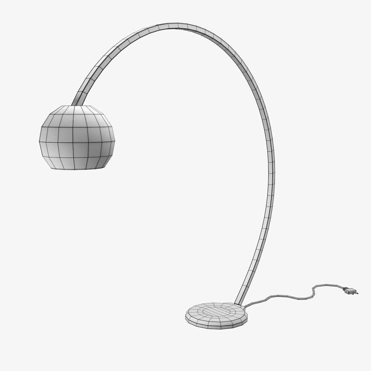 Floor Lamp 3D model_6