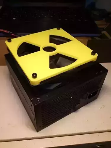 120mm Radioactive fan cover