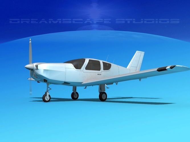 Socata TB-20 Trinidad  3D model