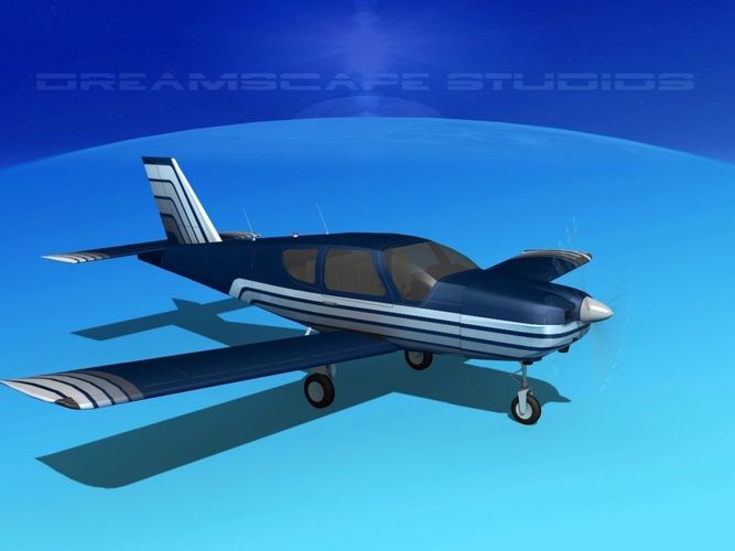 Socata TB-20 Trinidad V04 3D model
