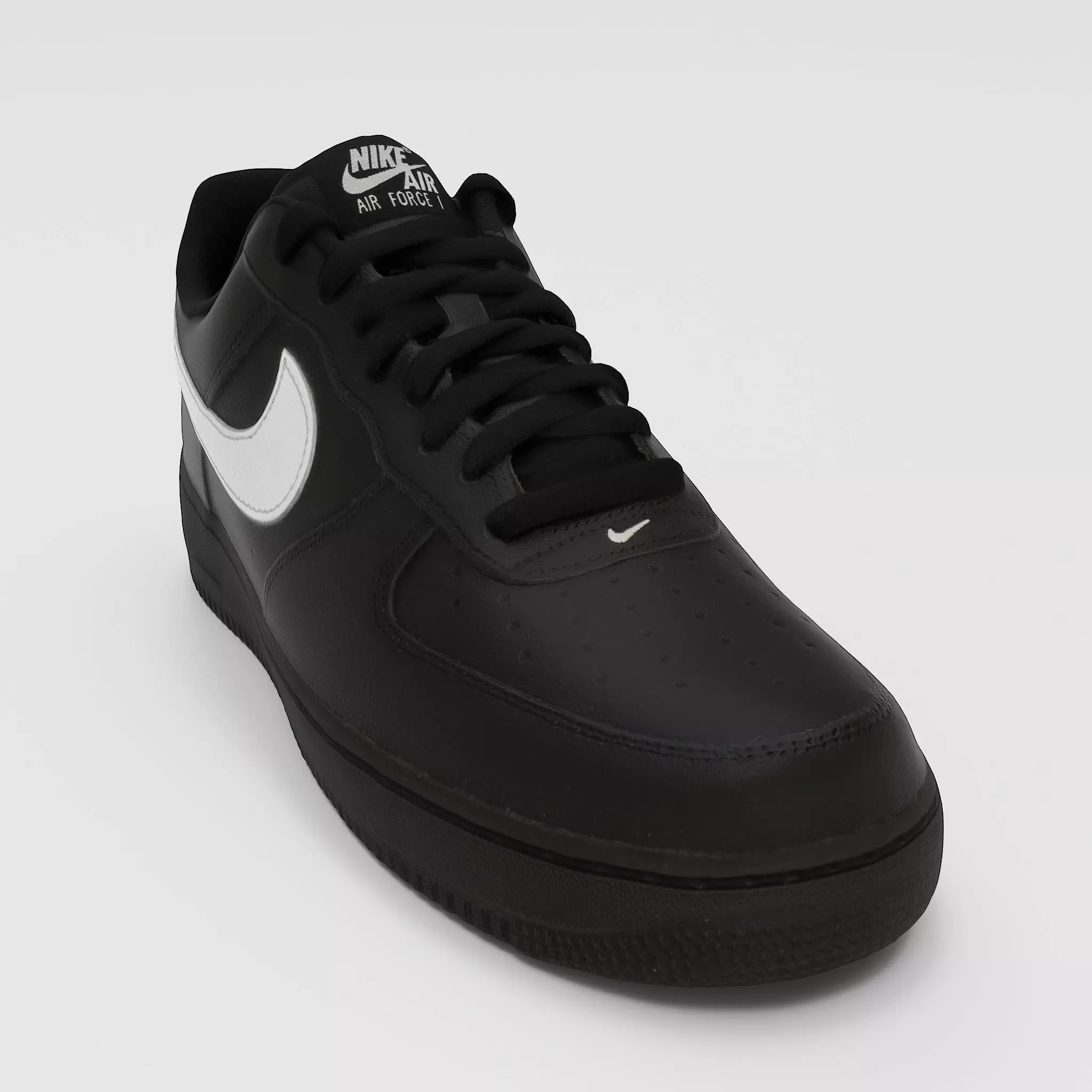 NIKE Air Force 1 Black 3D model