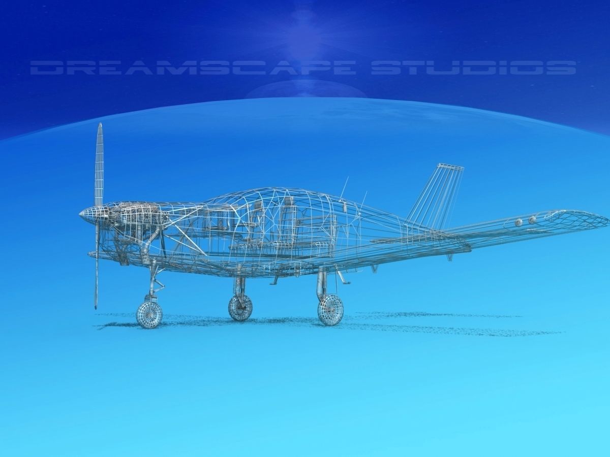 Socata TB-20 Trinidad V10 3D model_11