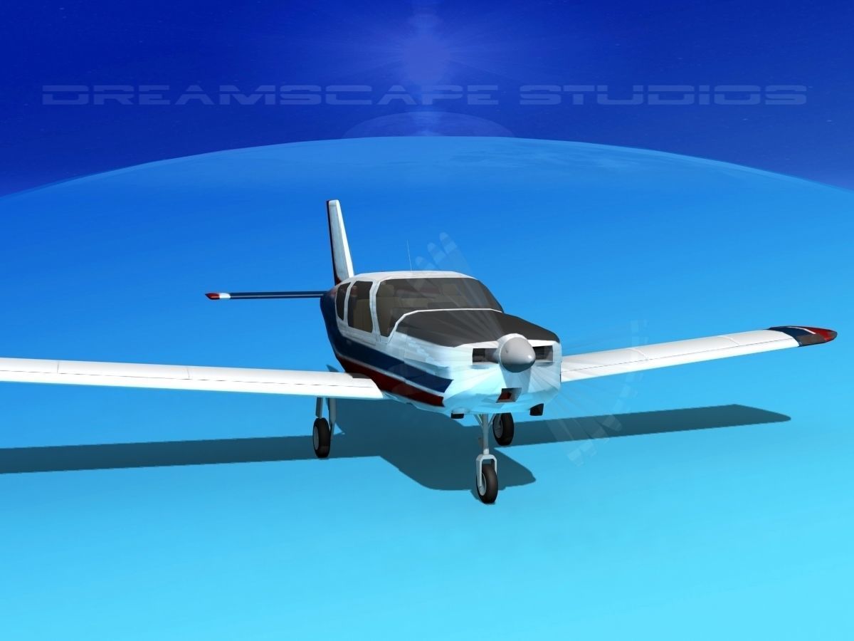 Socata TB-20 Trinidad V10 3D model_2