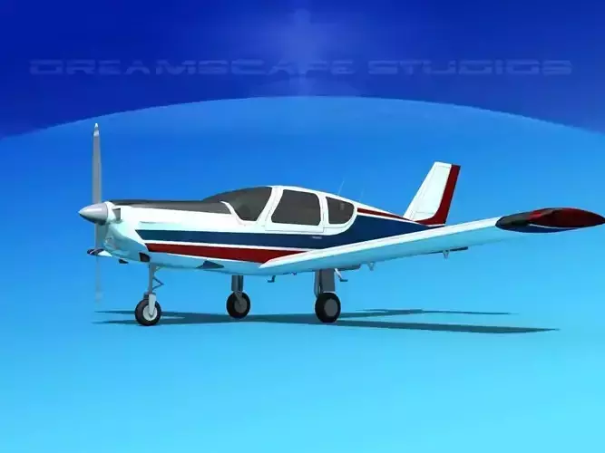 Socata TB-20 Trinidad V10 3D model
