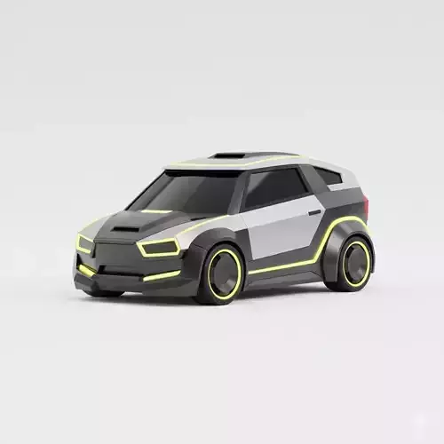 Cyber Concept SUV 3D Model