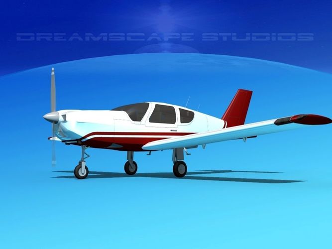 Socata TB-20 Trinidad V11 3D model