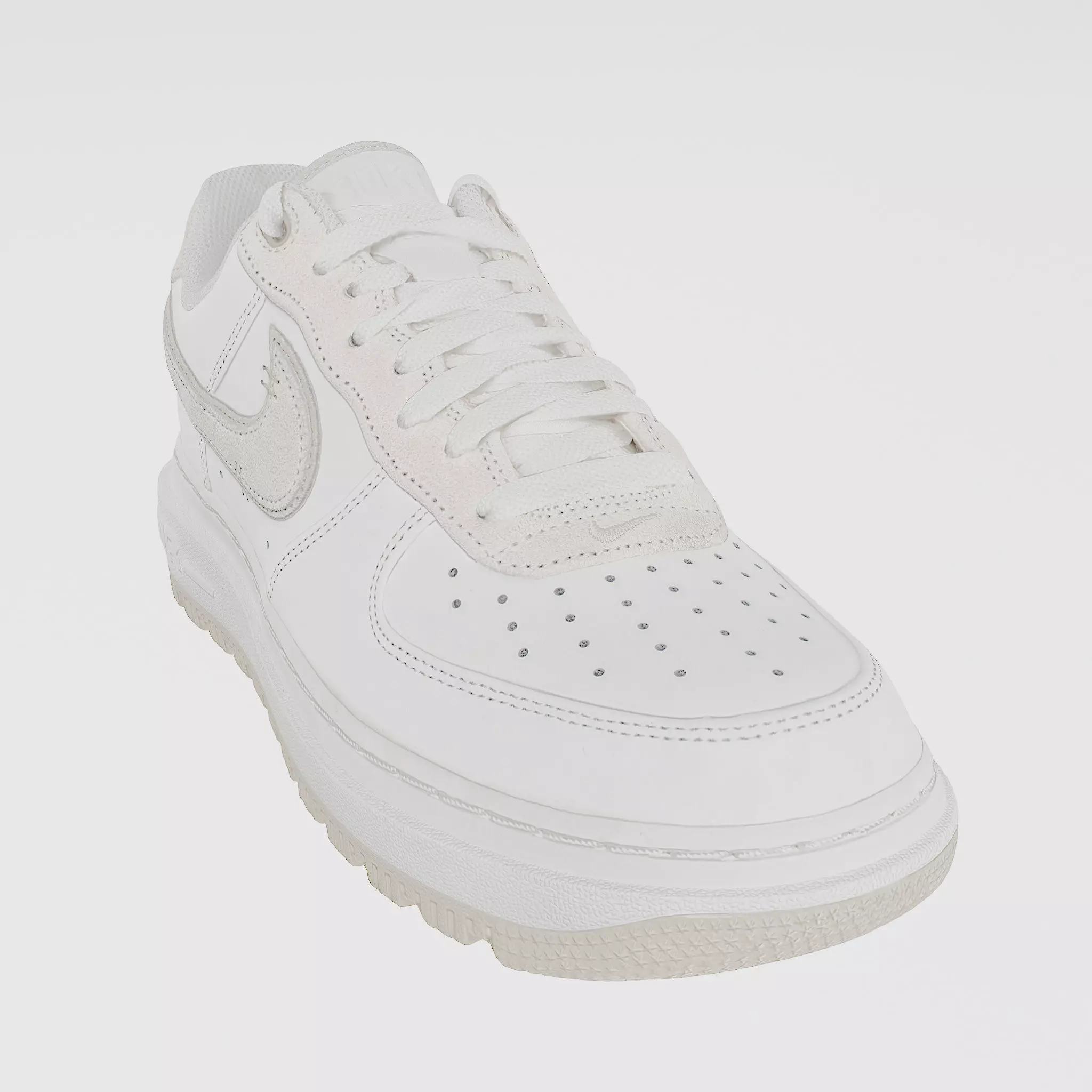 NIKE Air Force 1 Luxe White Cream 3D model
