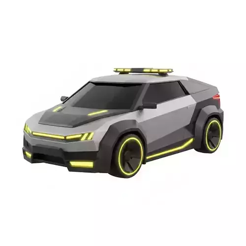 Cyber Concept SUV 3D Model
