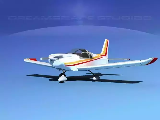 Zlin Z 242 V05 3D model