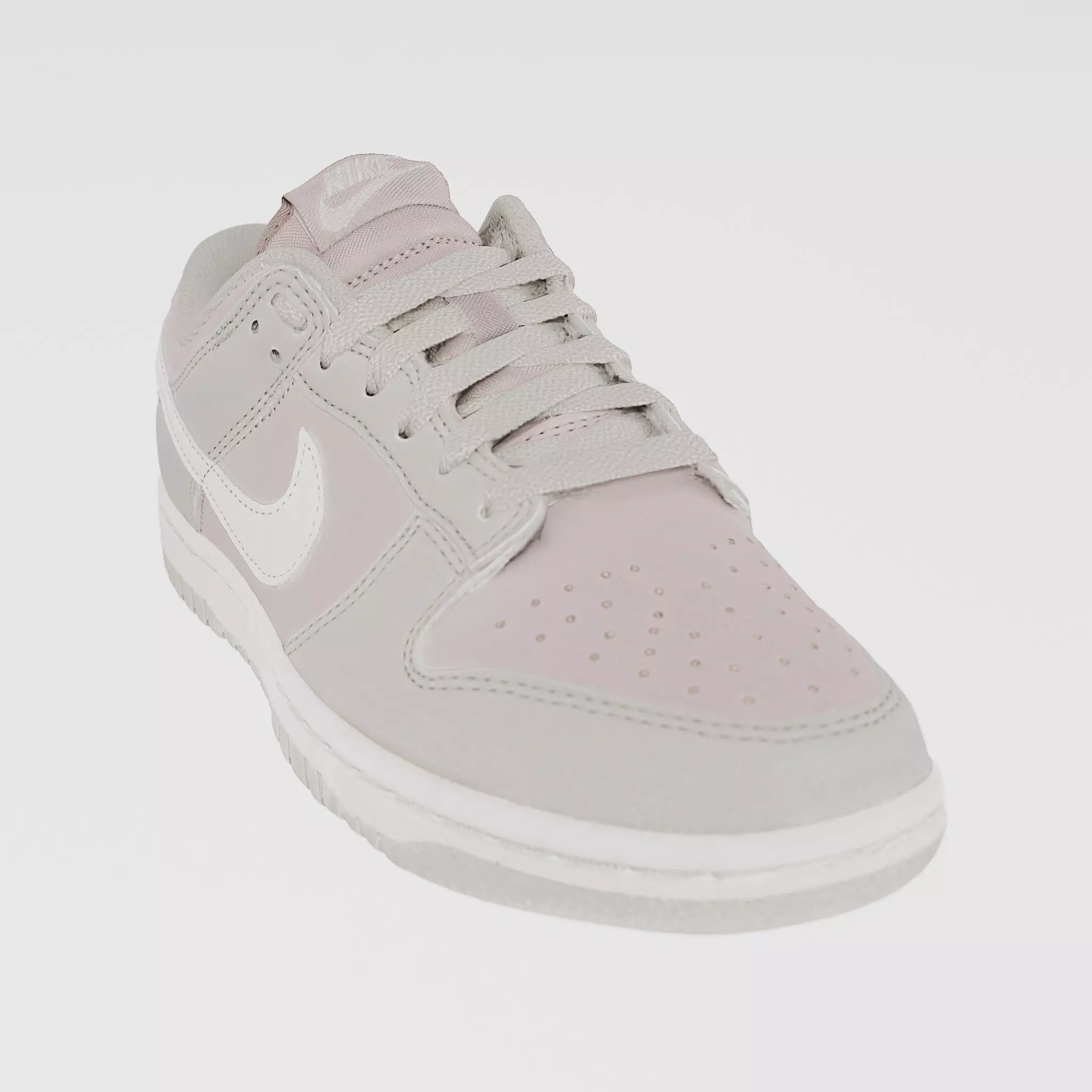 NIKE Dunk Low Next Nature Pink Grey 3D model