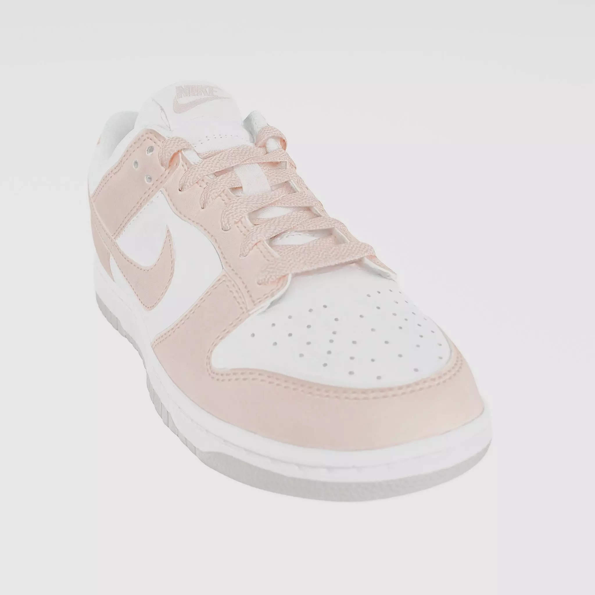 NIKE Dunk Low Next Nature Orange White 3D model