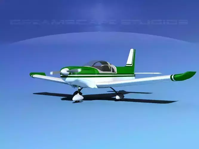 Zlin Z 242 V09 3D model