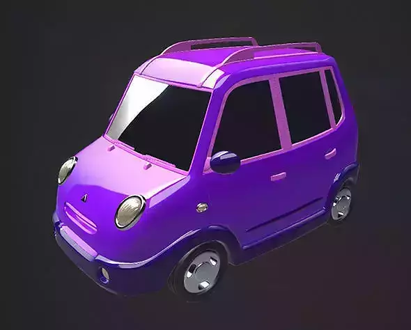 Cartoon car