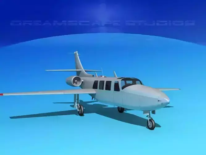 Piper Aerostar FJ-100 Bare Metal