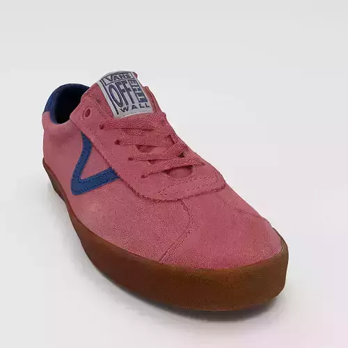 VANS Sport Suede Pink 3D model
