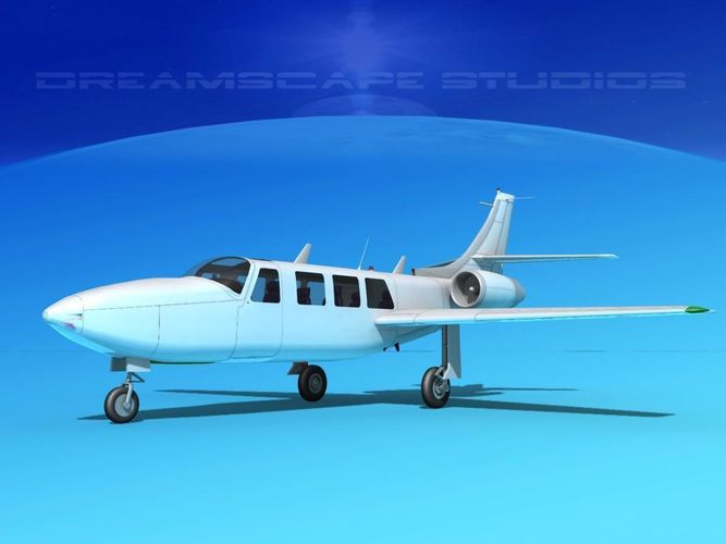 Piper Aerostar FJ-100 Fanjet V11 3D model