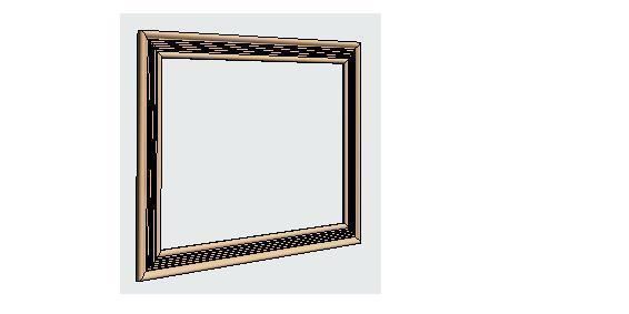 Picture frame 3D model_1