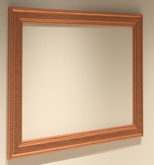Picture frame 3D model_2