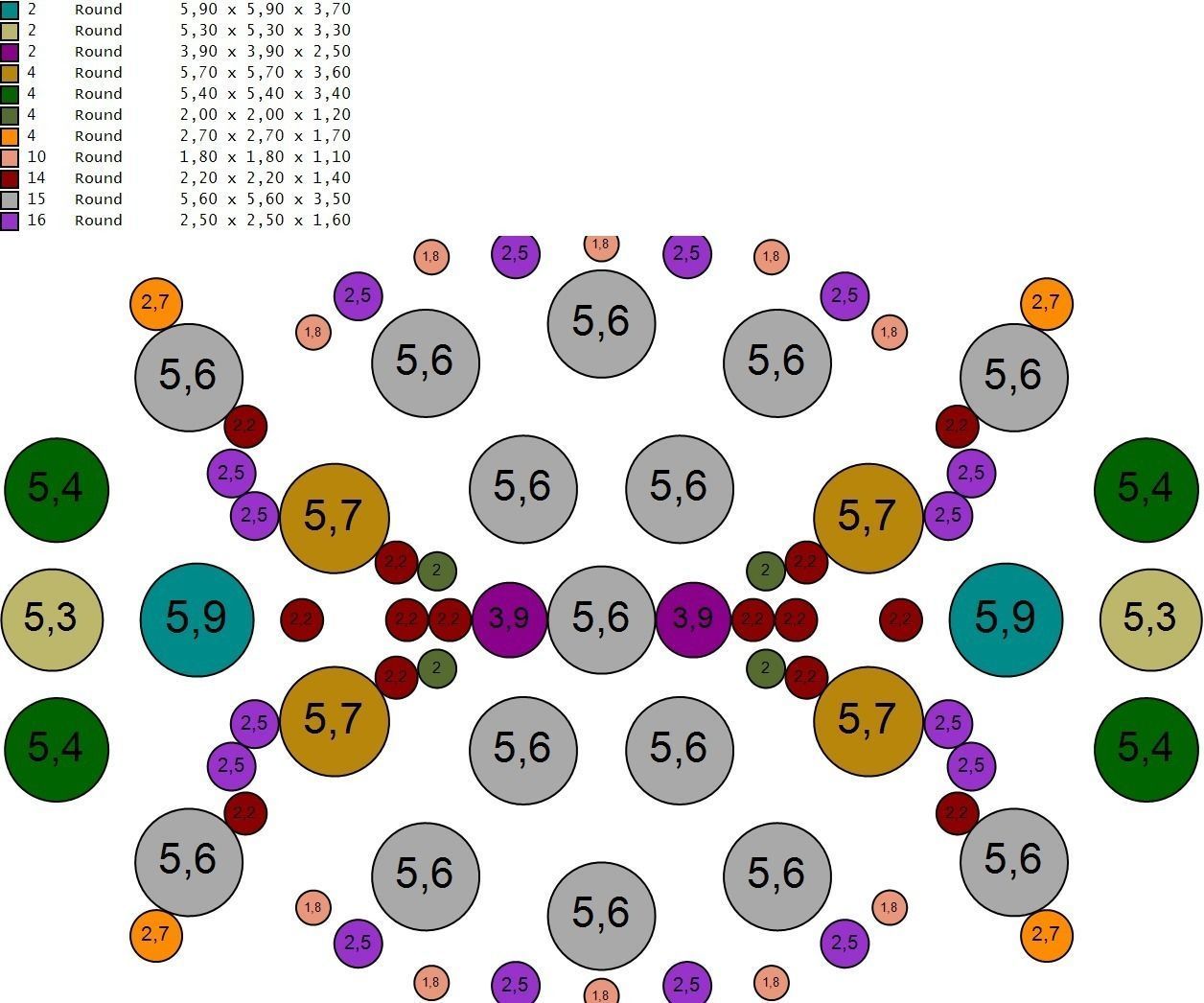 Ring diamond cluster 3D print model_8