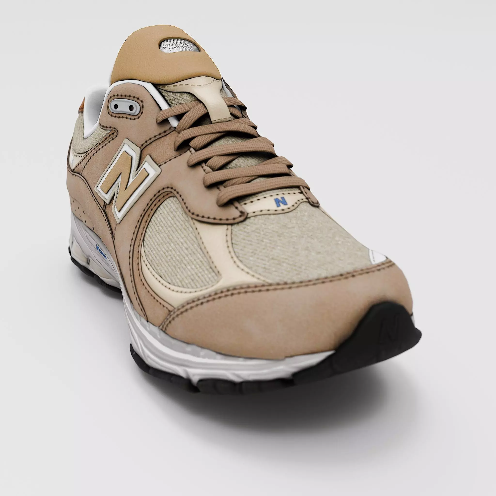 NEWBALANCE 2002 Beige 3D model