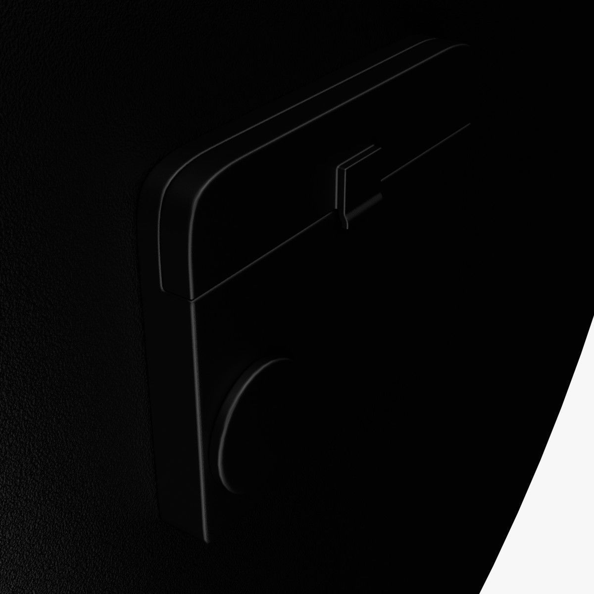 Wall Clock 1 3D model_4