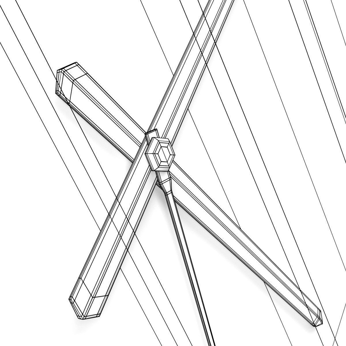 Wall Clock 1 3D model_10