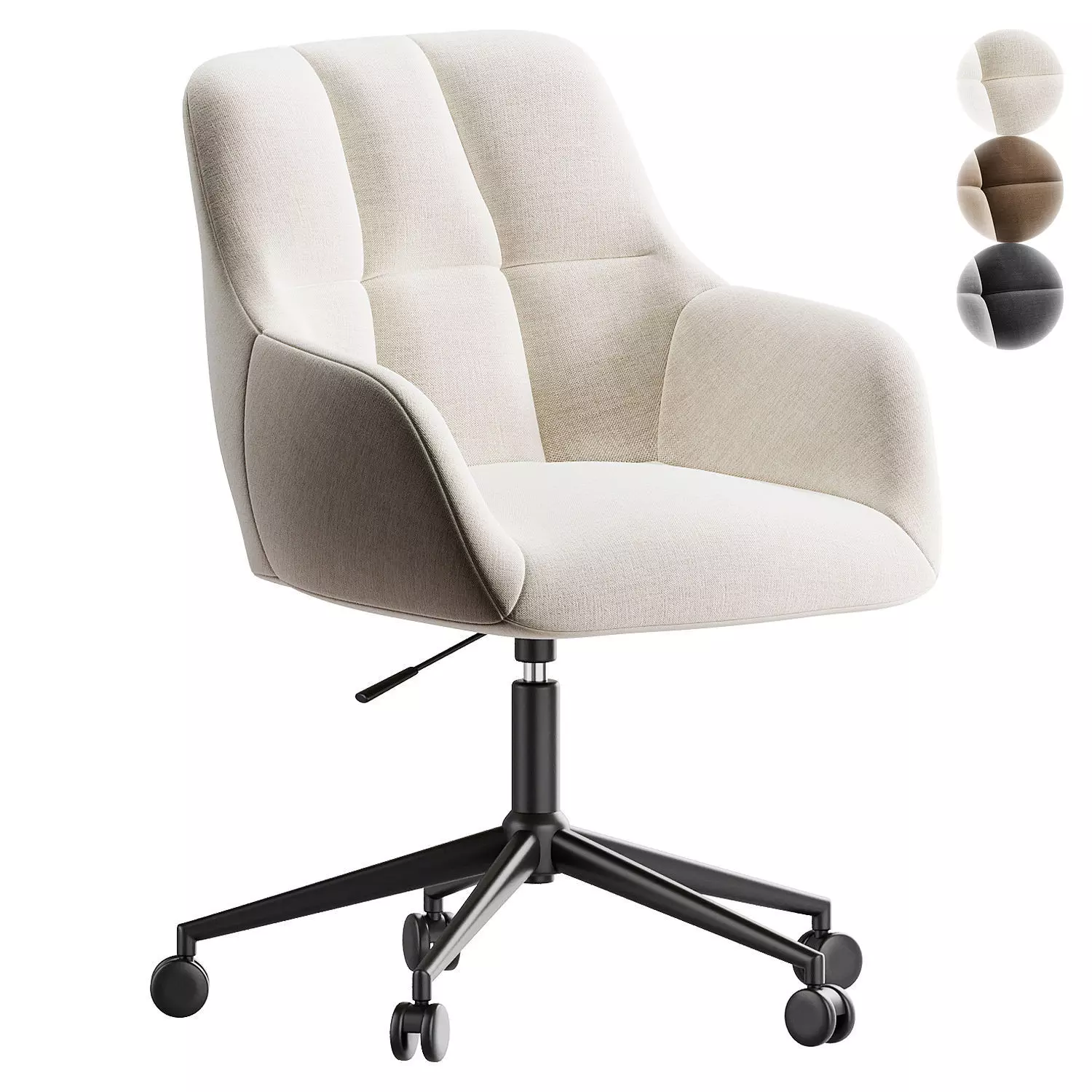 Elnor office chair 3D model