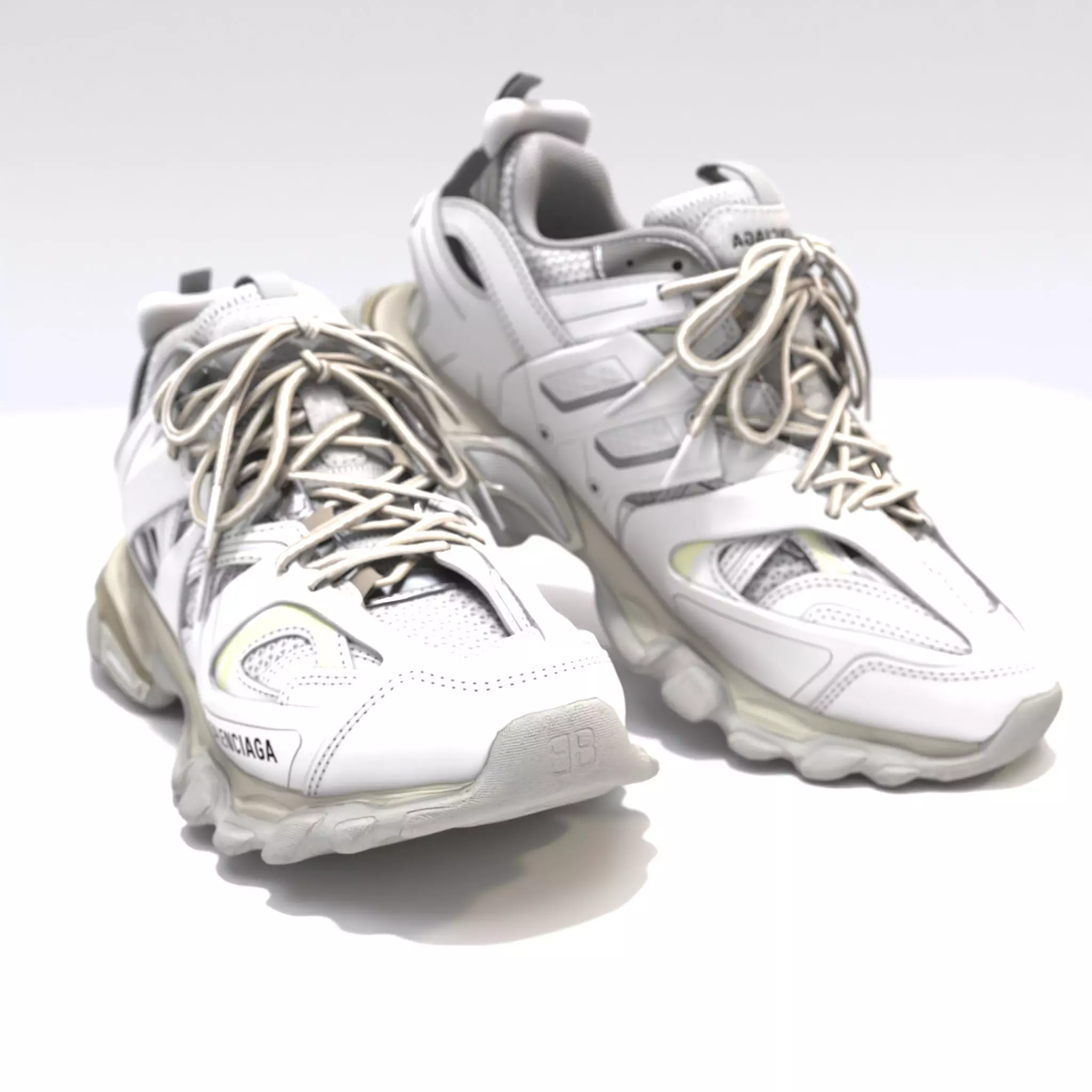 BALENCIAGA Track Beige 3D model