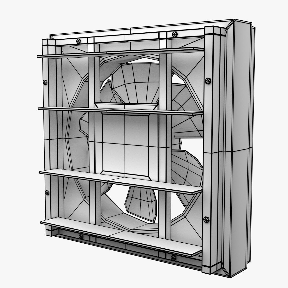 Exhaust Fan 1 3D model_7