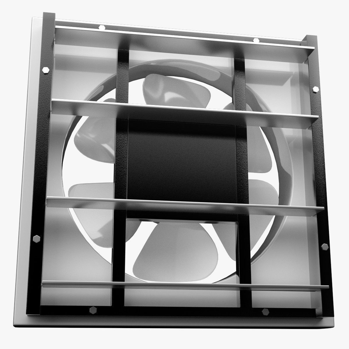 Exhaust Fan 1 3D model_4