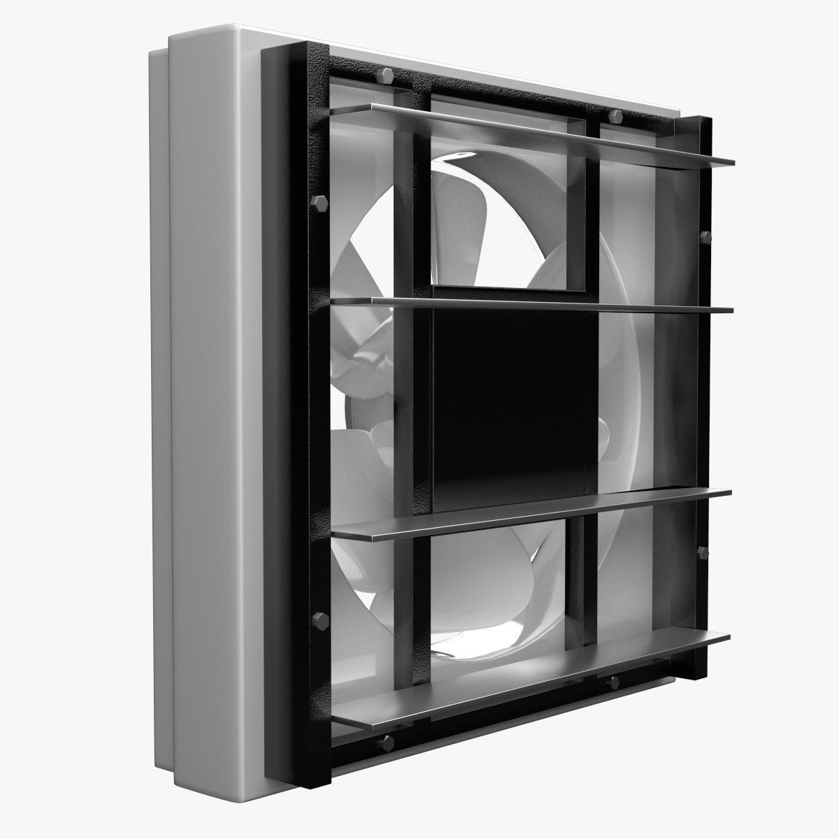 Exhaust Fan 1 3D model_2