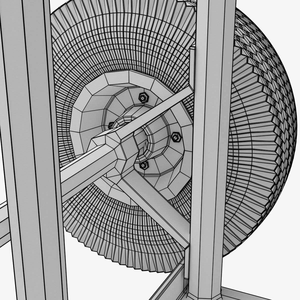 Hand Truck 1 3D model_8